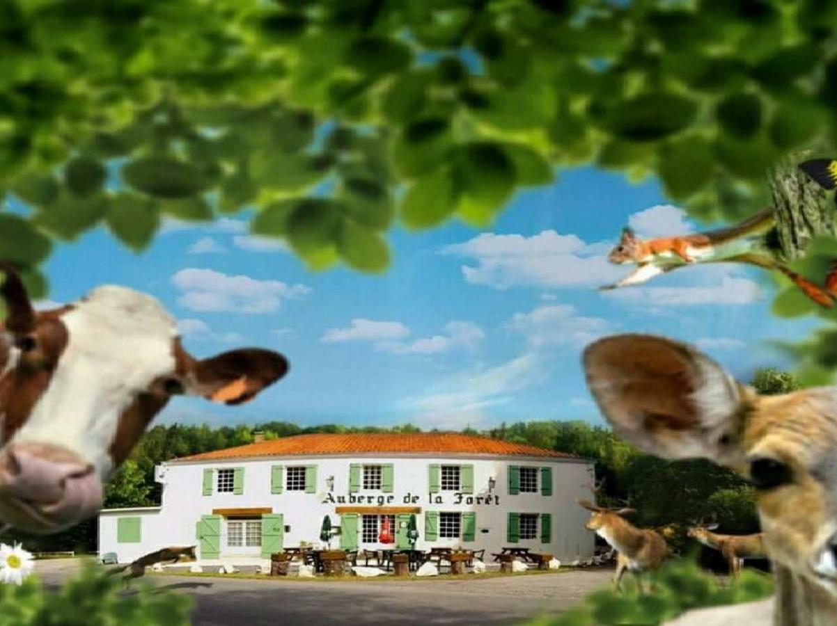 L'Auberge De La Foret Mervent Eksteriør bilde